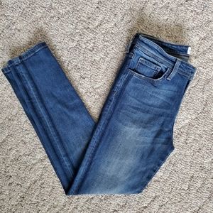 FLYING MONKEY Skinny Ankle jeans with tuxedo stripe